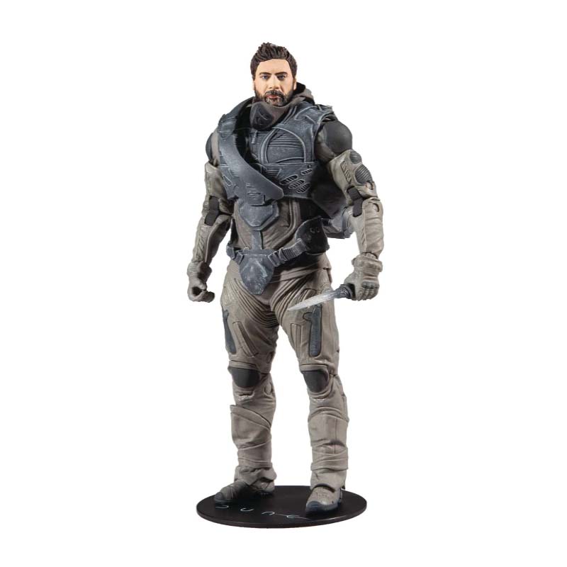 McFarlane Toys Dune Stilgar 7-inch Action Figure with Build-A Glossu ‘Beast’ Rabban Figure Parts, Multicolor